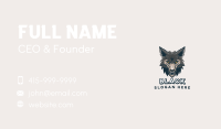 Mad Wolf Gaming Business Card Image Preview