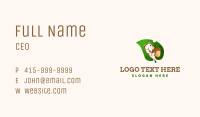 Squirrel Nut Leaf Business Card Image Preview