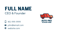 Geometric Toy Car Business Card Image Preview
