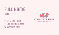 Girl Train Toy Store Business Card Image Preview