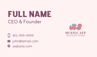 Girl Train Toy Store Business Card Image Preview