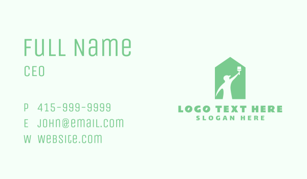 House Paint Handyman Business Card Design Image Preview