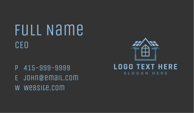 Hammer Home Carpentry Business Card Image Preview