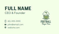 Green Organic Coffee Tea Business Card Image Preview