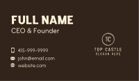Scribble Grunge Informal Wordmark Business Card Image Preview