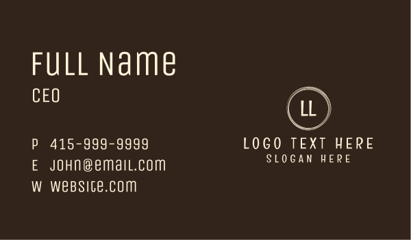 Scribble Grunge Informal Wordmark Business Card Design Image Preview