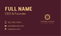 Premium Luxury Ornament Business Card Image Preview