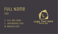Kindergarten Scribble Letter Business Card Image Preview