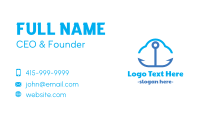 Anchor Cloud Business Card Image Preview