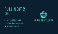 Pressure Washing Disinfection Business Card Image Preview