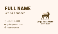 Deer Book Study Business Card Design