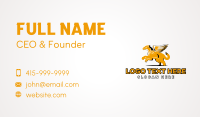 Mythological Lion Griffin Business Card Design