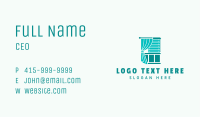 Curtain Window Blinds Business Card Image Preview