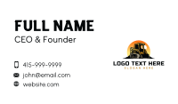 Heavy Duty Skid Loader Business Card Preview