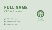 Green Natural Woman   Business Card Image Preview