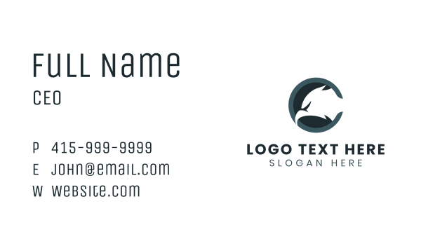 Eagle Bird Letter C Business Card Design Image Preview