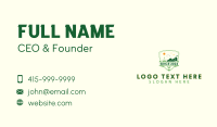 Lawn Mower Grass Garden Business Card Preview