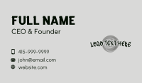 Graffiti Paint Art Business Card Image Preview