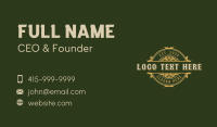 Elegant Ornamental Premium Business Card Design