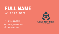 Candle Flame Business Card Image Preview