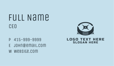 Abstract Car Tire  Business Card Image Preview