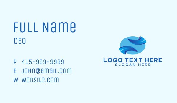 Surf Shop Letter S  Business Card Design Image Preview