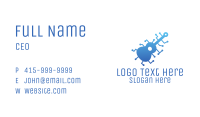 Digital Blue Guitar Business Card Image Preview