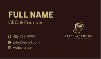 Writing Quill Feather Business Card Image Preview