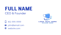 Health Face Mask Business Card Design