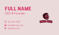 Happy Pig Boar Business Card Image Preview