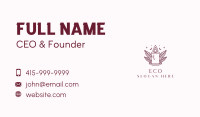 Eco Scented Candle Business Card Image Preview