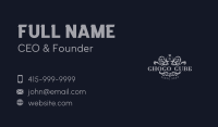 Stylish Decorative Hotel Business Card Image Preview