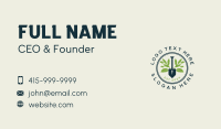 Landscaping Shovel Garden Business Card Preview