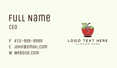 Apple Erotic  Lingerie Business Card Image Preview