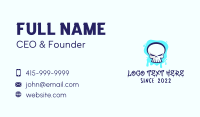 Skull Graffiti Art  Business Card Design