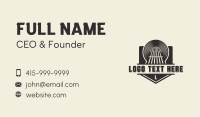 Acoustic Vinyl Record Business Card Preview