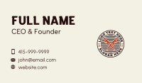 Pipe Wrench Plumber Business Card Design