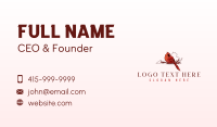 Virginia Cardinal Bird Business Card Preview