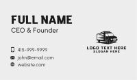 Transport Vehicle Truck Business Card Design