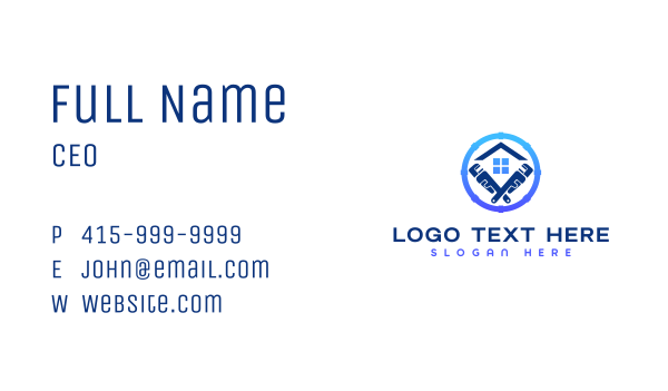 Home Industrial Plumbing Business Card Design Image Preview