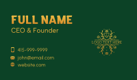 Elegant Flower Boutique Business Card Preview