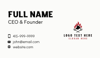 Beef Grill Barbecue Business Card Image Preview