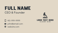 Hammer Builder Carpentry Business Card Preview