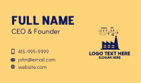Music Hall Concert Business Card Image Preview