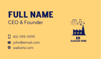 Music Hall Concert Business Card Image Preview