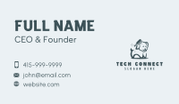 Pet Dog Comb Business Card Design