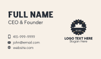 Gear Mechanical Badge Business Card Image Preview