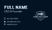 Automotive Detailing Rental Business Card Design