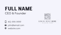 Floral Shovel Backyard Business Card Preview