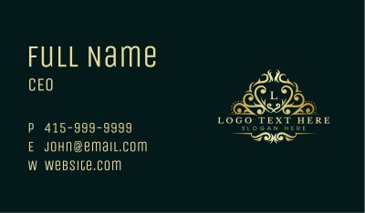 Royal Luxury Crown Business Card Image Preview